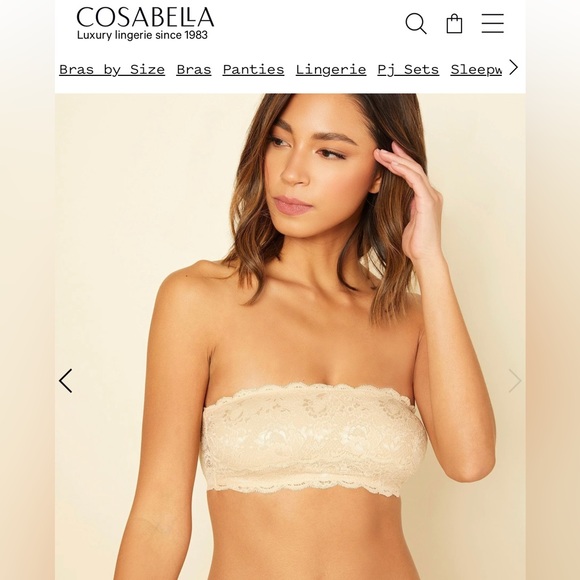 Cosabella 'never say never' Flirtie Bandeau Bra - Picture 1 of 6